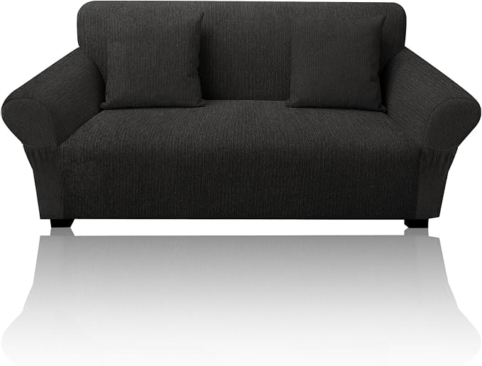 Loveseat Slipcover with 2 Pillow Cover by Jcones