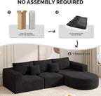 Boneless Couches for Living Room, Cloud Sectional Couch - Image 4