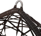 Christopher Knight Home Isaiah Indoor/Outdoor Wicker Tear Drop Hanging Chair - Image 15