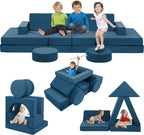 Edbuosy 22Pcs Modular Kids Play Couch by Edbuosy