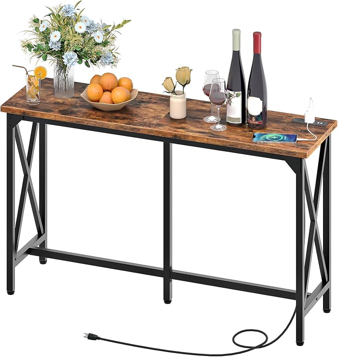 CHOEZON 55'' Bar Table, Kitchen Dining Table - Image 9
