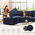 Vesgantti Large Modular Sectional Sofa, Big Comfy Cloud Couch - Image 5
