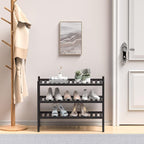 ROMGUAR CRAFT 3 Tier Bamboo Shoe Rack - Image 2
