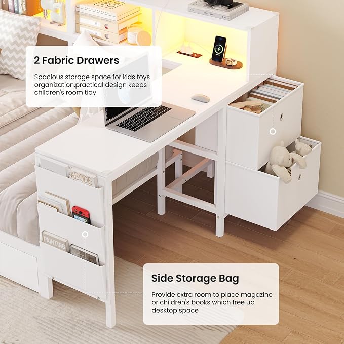 DICTAC Corner Twin Bed Frame - Image 8