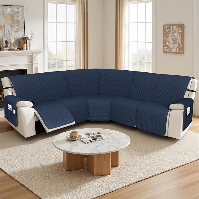 Arfntevss Recliner Sectional Couch Covers 1OO% Waterproof L Shape Sofa Cover - Image 7