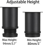 OwnMy 4PCS 3 Inch Stainless Steel Furniture Legs Feets Heavy Duty Metal Cabinet - Image 5