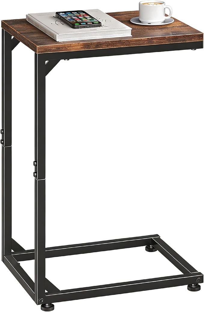 Simple Trending C Shaped End Table, TV Tray by SimpleTrending