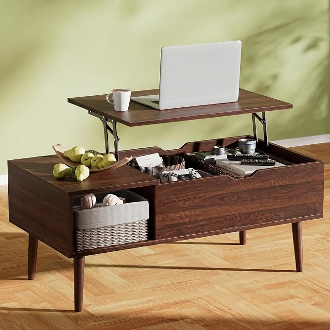 OLIXIS Wood Lift Top Coffee Table - Image 10