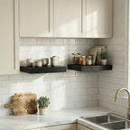 Dreamland Floating Shelves for Wall, Small Deep Floating Shelf Square Wall Shelf - Image 2