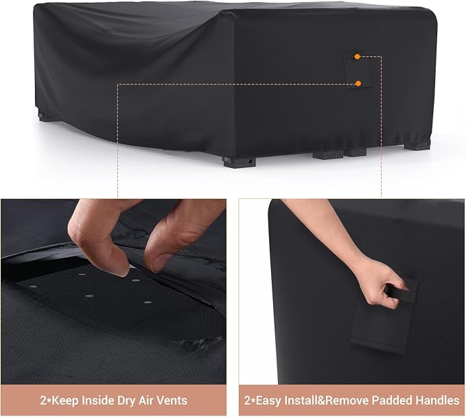 Heavy Duty Patio Furniture Covers Waterproof, Mrrihand Patio Furniture Outdoor - Image 3