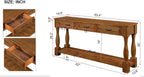 Knocbel Long Antique Entry Console Table - Image 2