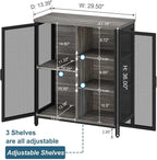 BON AUGURE Small Coffee Bar Cabinet - Image 2