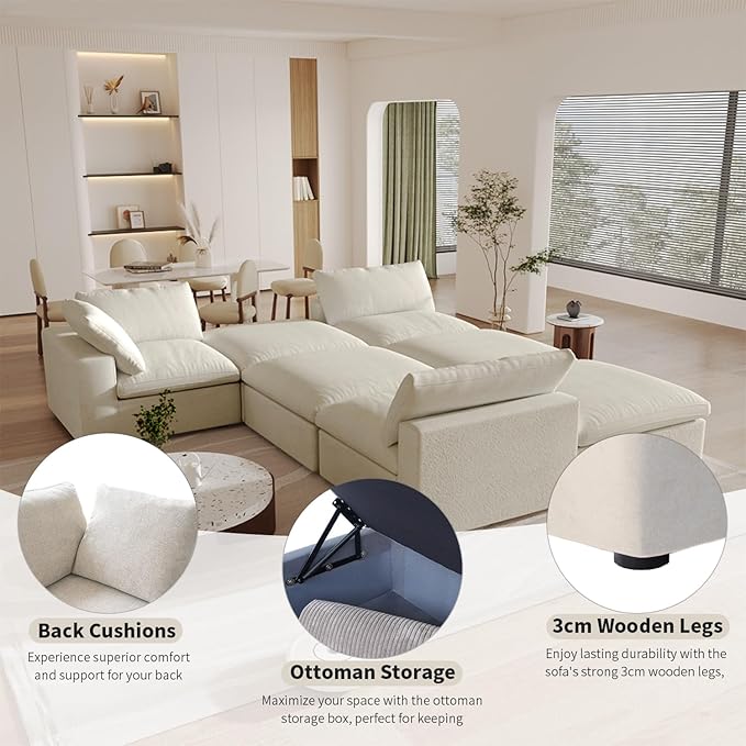 Cloud Couch Modular Sectional Sofa - Image 4