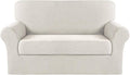 Turquoize Stretch Sofa Slipcover 2 Pieces Sofa Cover Couch Cover by Turquoize