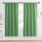 NICETOWN Blackout Curtains for Living Curtains, Froest Green, 2 Panels by NICETOWN