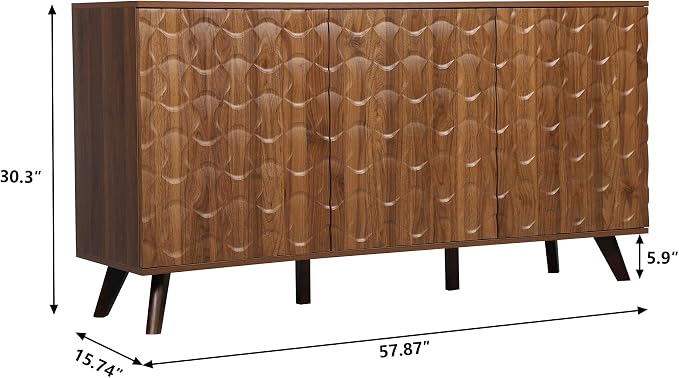 Modern Sideboard Buffet Cabinet - Image 2