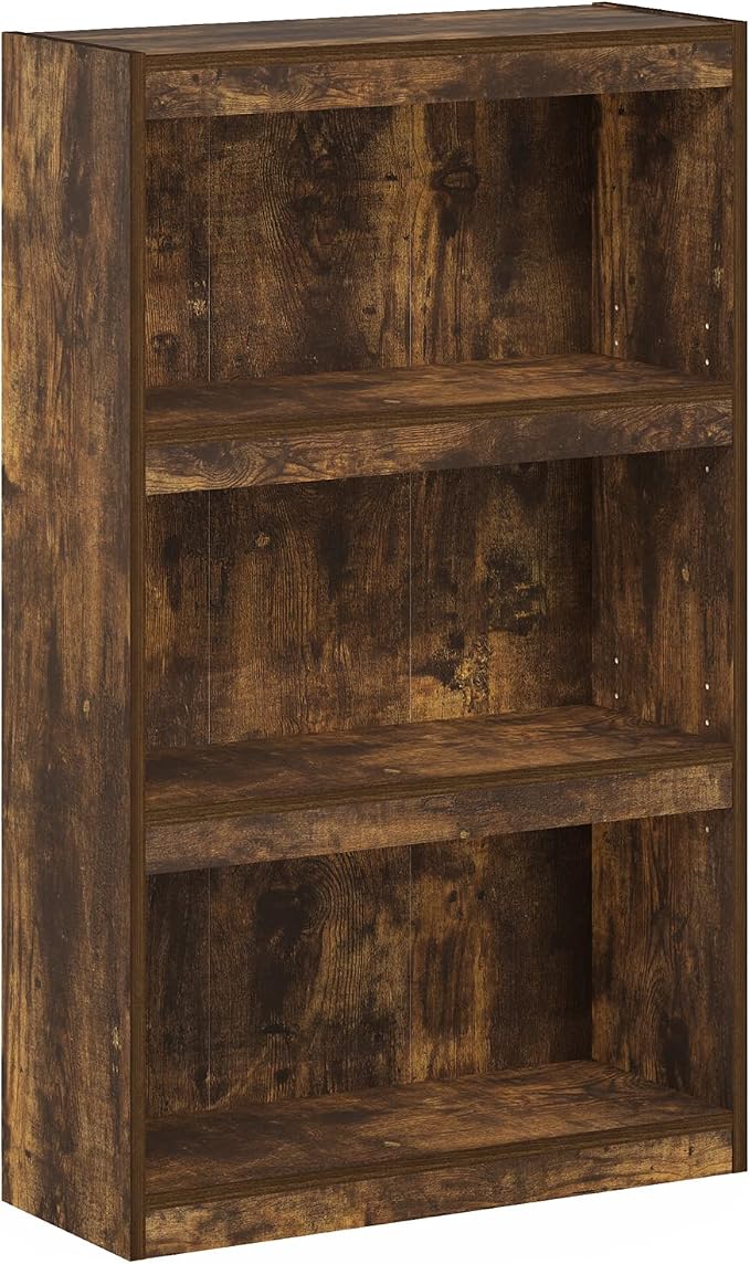 Furinno Jaya Book Shelf, 3-Tier Modern Bookshelf - Image 5