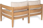 Christopher Knight Home Kory 4-Piece Acacia Wood Patio Furniture Set, Outdoor - Image 9