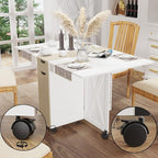 3imothrix Folding Dining Table, Small Dining Table, Space Saving Dining Table - Image 8