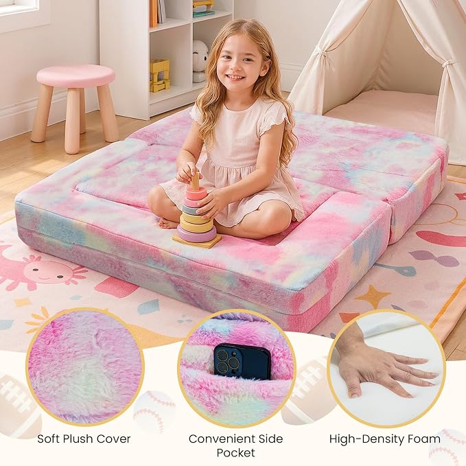 Cvortll Modular Kids and Toddler Play Couch, Convertible Folding Sofa, 3-in-1 - Image 8