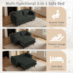 Auvsoce 66.4" Loveseat Sofa, Modern Couches - Image 6