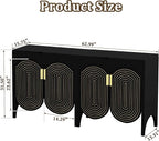 FurSch Fluted Sideboard Cabinet - Image 2