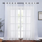 NICETOWN Sheer Window Curtains 96" Long by NICETOWN