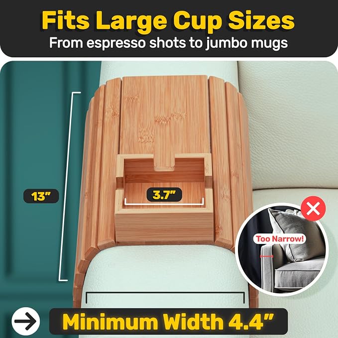 FUN FOREST Bamboo Couch Holder - Image 3
