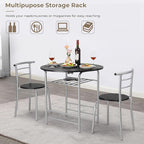 VINGLI 31.5" Drop Leaf Dining Table Set - Image 2