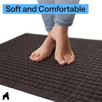 GORILLA GRIP® Ultra Absorbent Front Door Mat Outside Entrance 35x23, Traps Dirt - Image 8