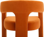 VESCASA Velvet Barrel Dining Chair - Image 9