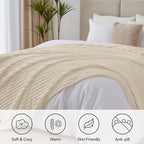 BEDELITE Ribbed King Size Blanket - Image 2