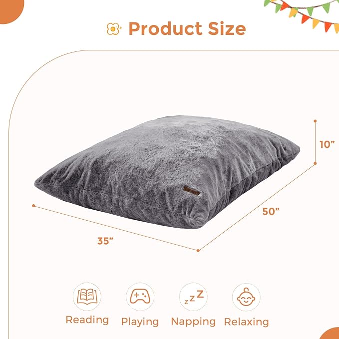 MAXYOYO 3 in 1 Kids Bean Bag Chair, Child Floor Sofa - Image 3