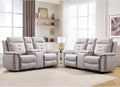 ANJ Oversized Power Reclining Loveseat Sofa Set of 2 by ANJ