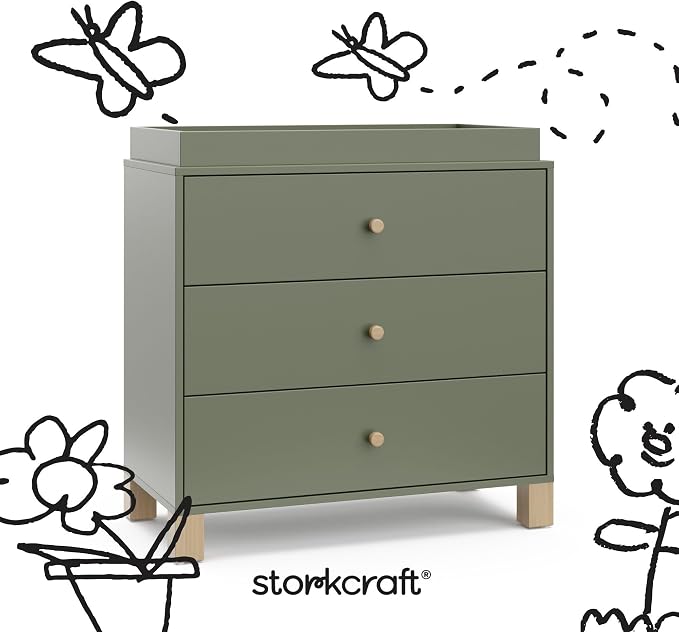 Storkcraft California 3-Drawer Chest - Image 8
