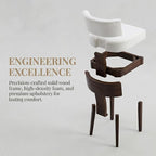 VESCASA Upholstered Farmhouse Dining Chairs - Image 6