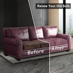ANARACHON Leather Look Couch Cushion Covers Sofa Seat Slipcovers Sets Couches - Image 7