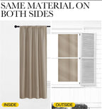 NICETOWN Kitchen Curtains, Short Blackout Drapes, Thermal Insulated Blackout - Image 5