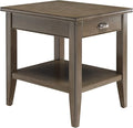 Leick Home Laurent End Table, Solid Wood, by LeickFurniture