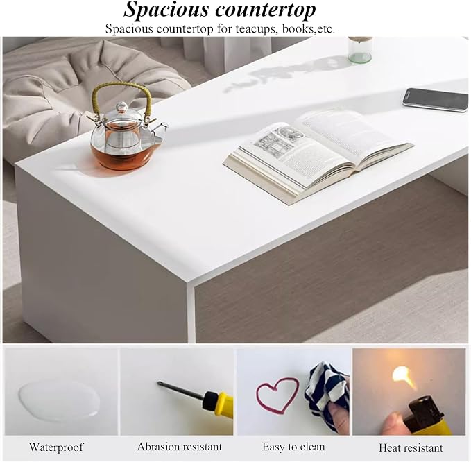 Wooden Japanese Floor Table, Small Coffee Table Tea Table, Low Table - Image 3