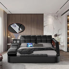 AF ARTISAN FURNITURE Queen Size Smart Multifuncional Bed Frame - Image 3