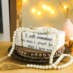 Pinkunn 4 Pcs Wooden Book Stack Decor - Image 2