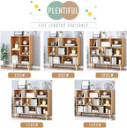 IOTXY Wooden Open Shelf Bookcase - Image 7