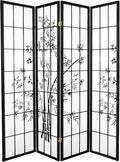 Red Lantern 6 ft. Tall Lucky Bamboo Shoji Screen by RedLantern