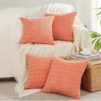 Fancy Homi 4 Packs Decorative Throw Pillow Covers by Fancy+Homi