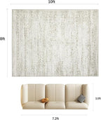 Double Layers 8x10 Area Rugs for Living Room, Dining Room, Playroom | Ultra - Image 2