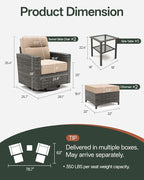 Luxury 5-Piece Patio Furniture Set - Image 9