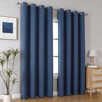 ChrisDowa Blackout Curtains for Bedroom and Living Room 108 Inches Long | 2 - Image 5