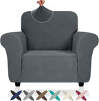 ZNSAYOTX Super Stretch Chair Slipcover, New Striped Sofa Chair Covers by ZNSAYOTX