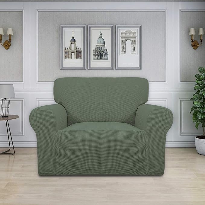 Easy-Going Stretch Oversized Chair Slipcover - Image 2